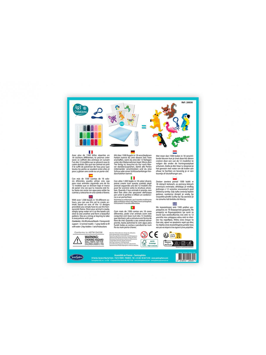 SET PERLAS AGUA CREA ANIMALES HIDROFIX