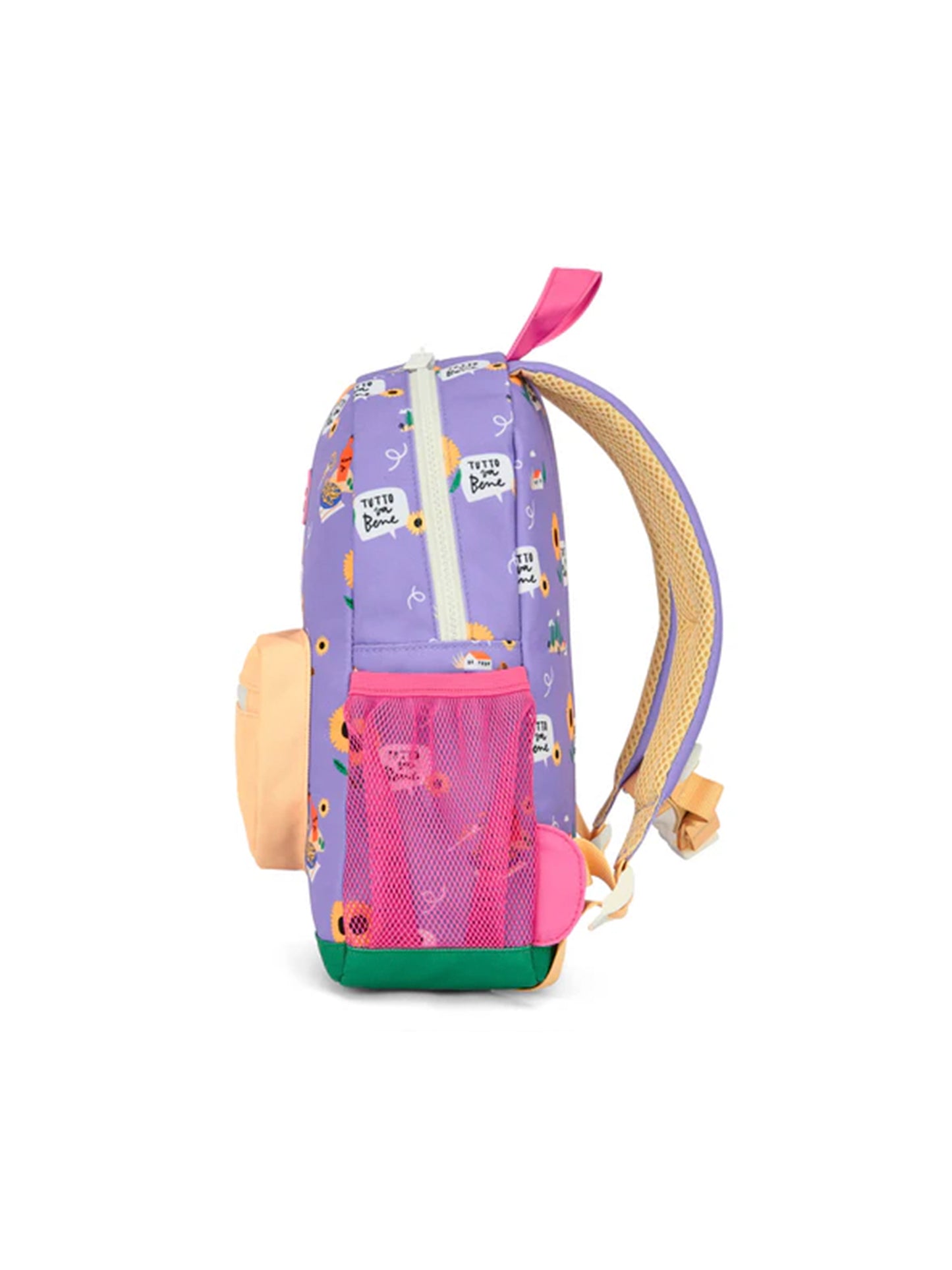 MOCHILA PLÁSTICO RECICLADO SUNFLOWER Hello Hossy KIDSME