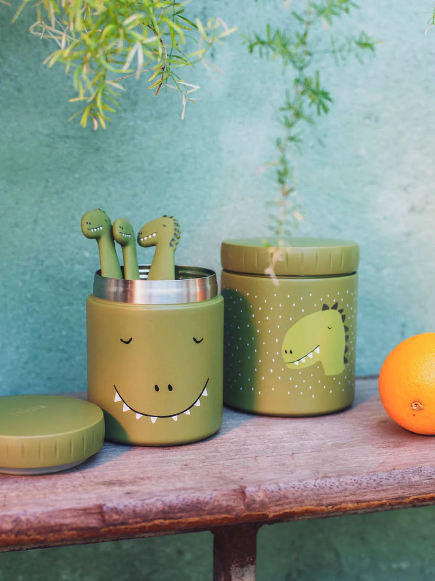 DINO LARGE STAINLESS STEEL TUPPER