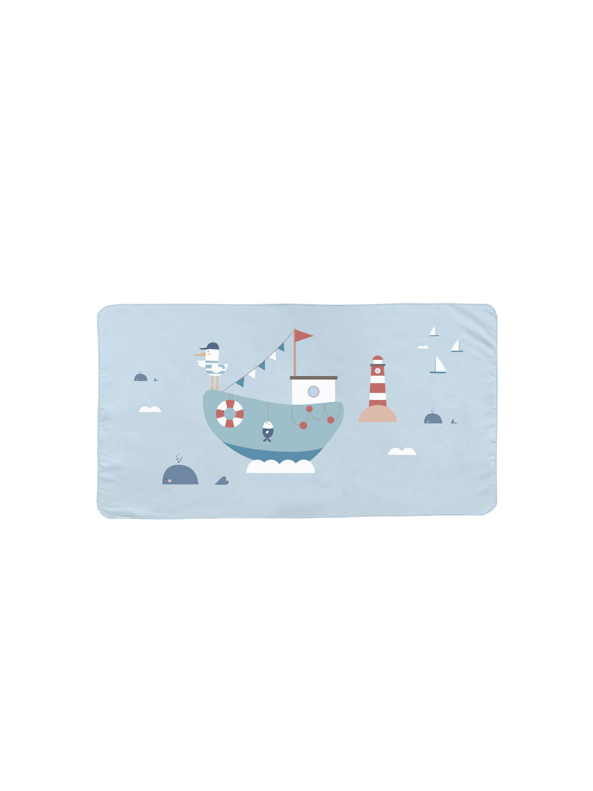 TOALLA MICROFIBRA FISHING BOAT Monneka KIDSME
