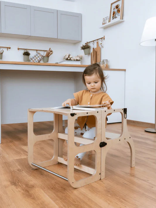 TORRE DE APRENDIZAJE 2 EN 1 Kidsme Store KIDSME
