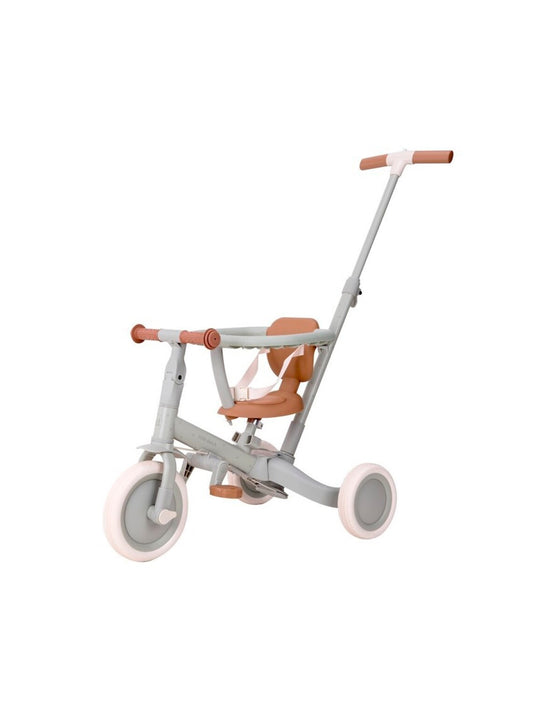 TRICICLO CON BARRA EVOLUTIVO VERDE Little dutch KIDSME