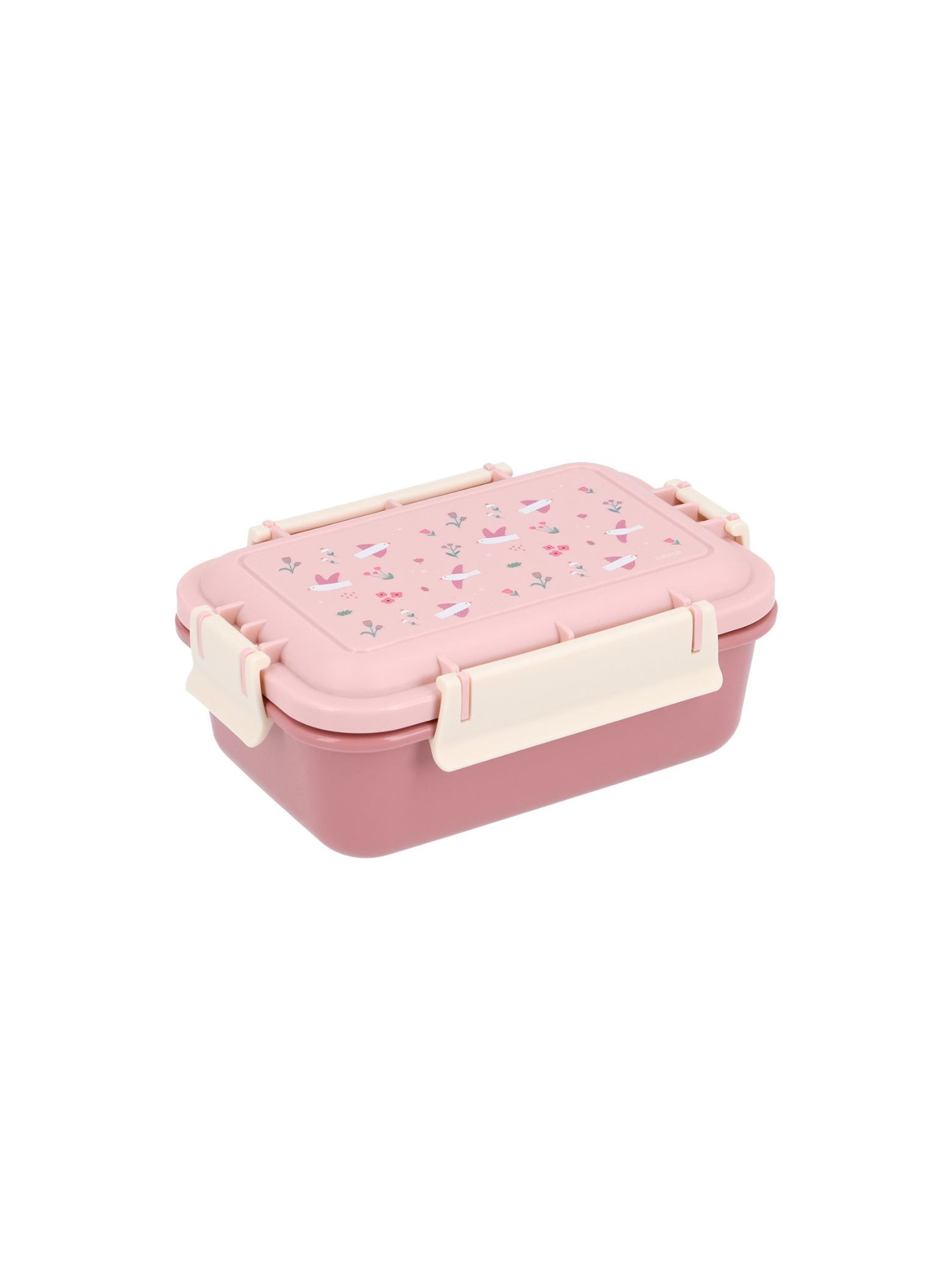 TUPPER-CAJA ALMUERZO BENTO BLOSSOM BIRDS Tutete KIDSME