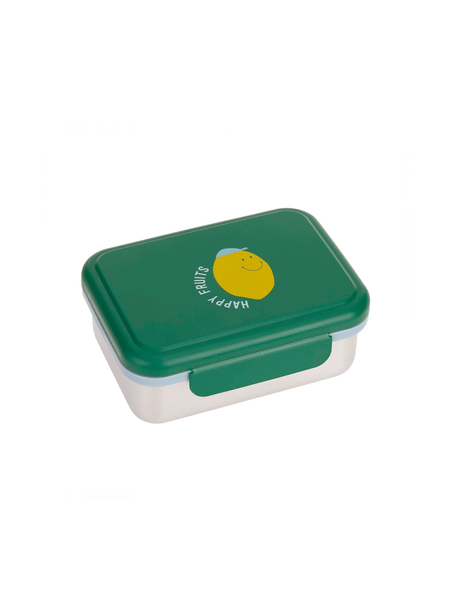 TUPPER-CAJA ALMUERZO ACERO INOX HAPPY LEMON Lassig KIDSME
