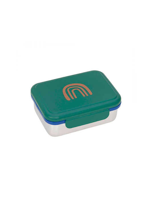 TUPPER-CAJA ALMUERZO ACERO INOX RAINBOW Lassig KIDSME