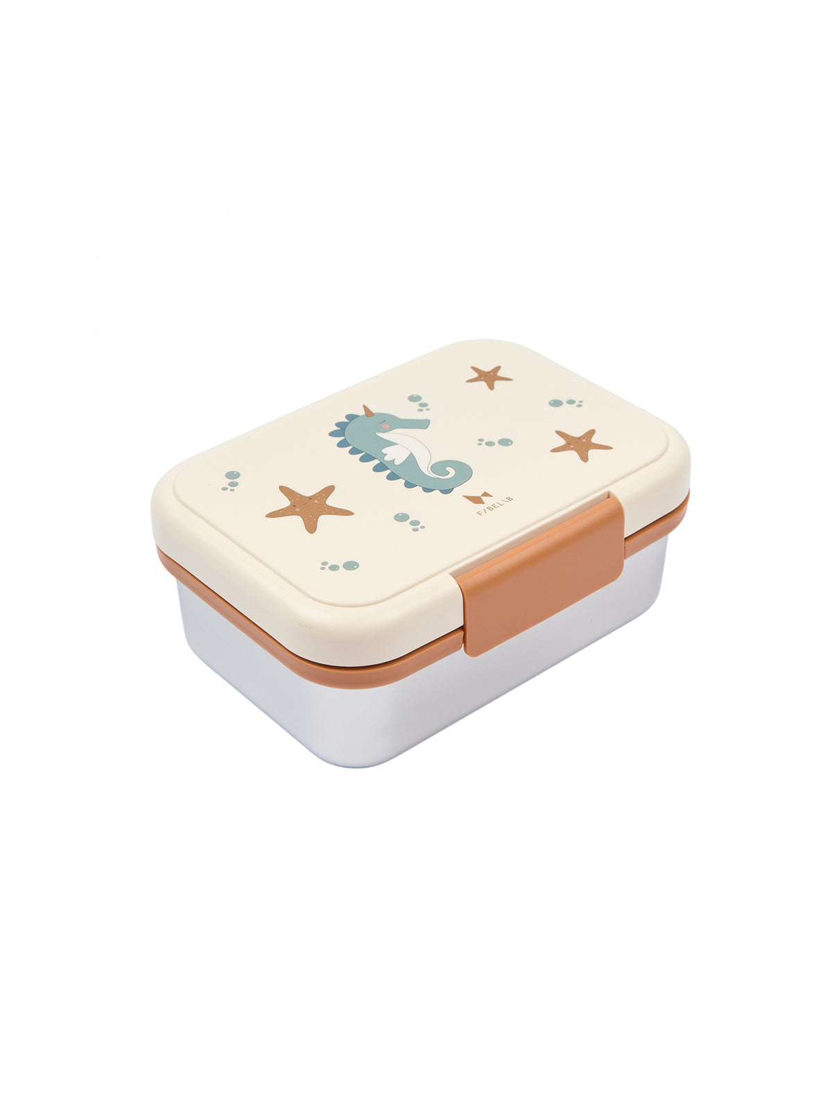 TUPPER CAJA DE ALMUERZO ACERO SEAHORSE Fabelab KIDSME