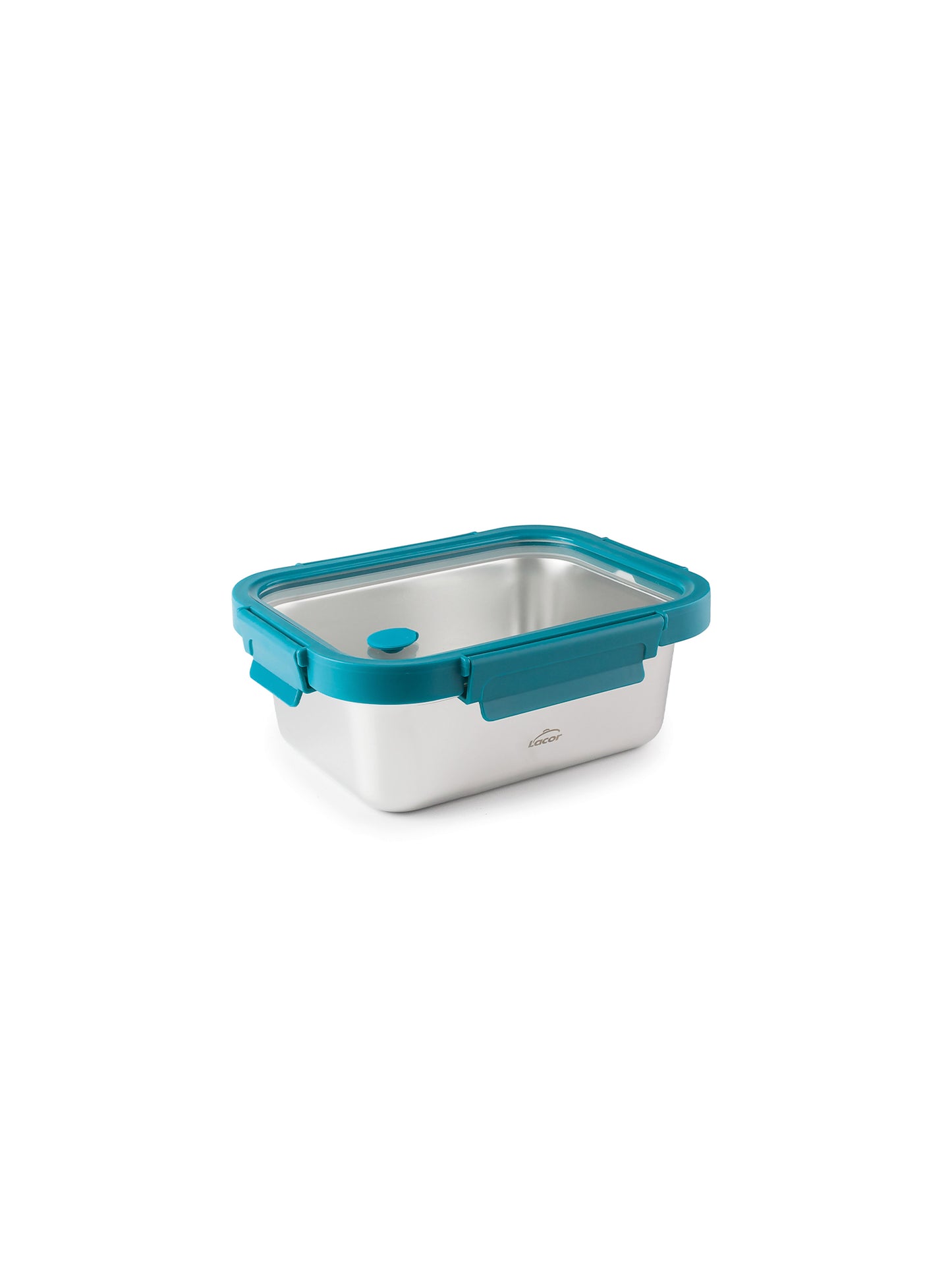 TUPPER  ACERO RECTANGULAR 480 ml. APTO HORNO/MICROONDAS