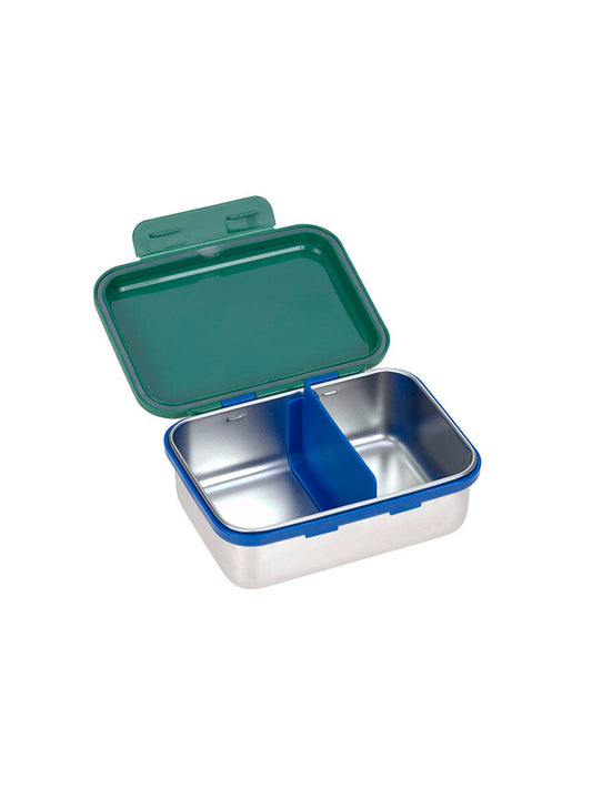 TUPPER-CAJA ALMUERZO ACERO INOX RAINBOW Lassig KIDSME