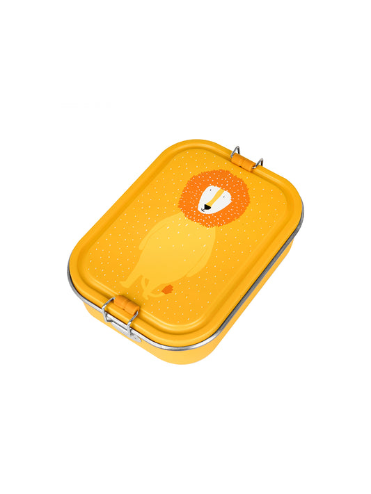 LARGE LION STAINLESS STEEL TUPPER