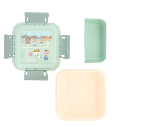 TUPPER-CAJA ALMUERZO GRANDE THE THREE LITTLE PIGS