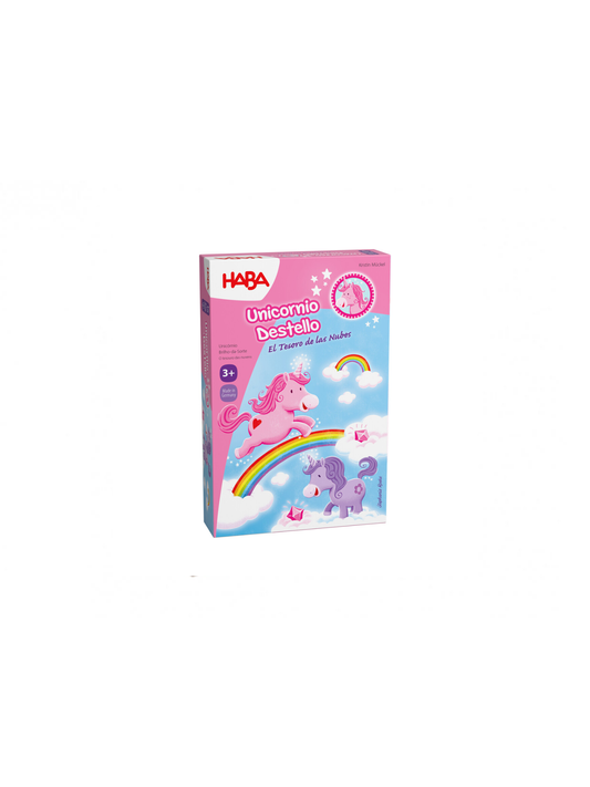 UNICORNIO DESTELLO - EL TESORO DE LAS NUBES HABA KIDSME