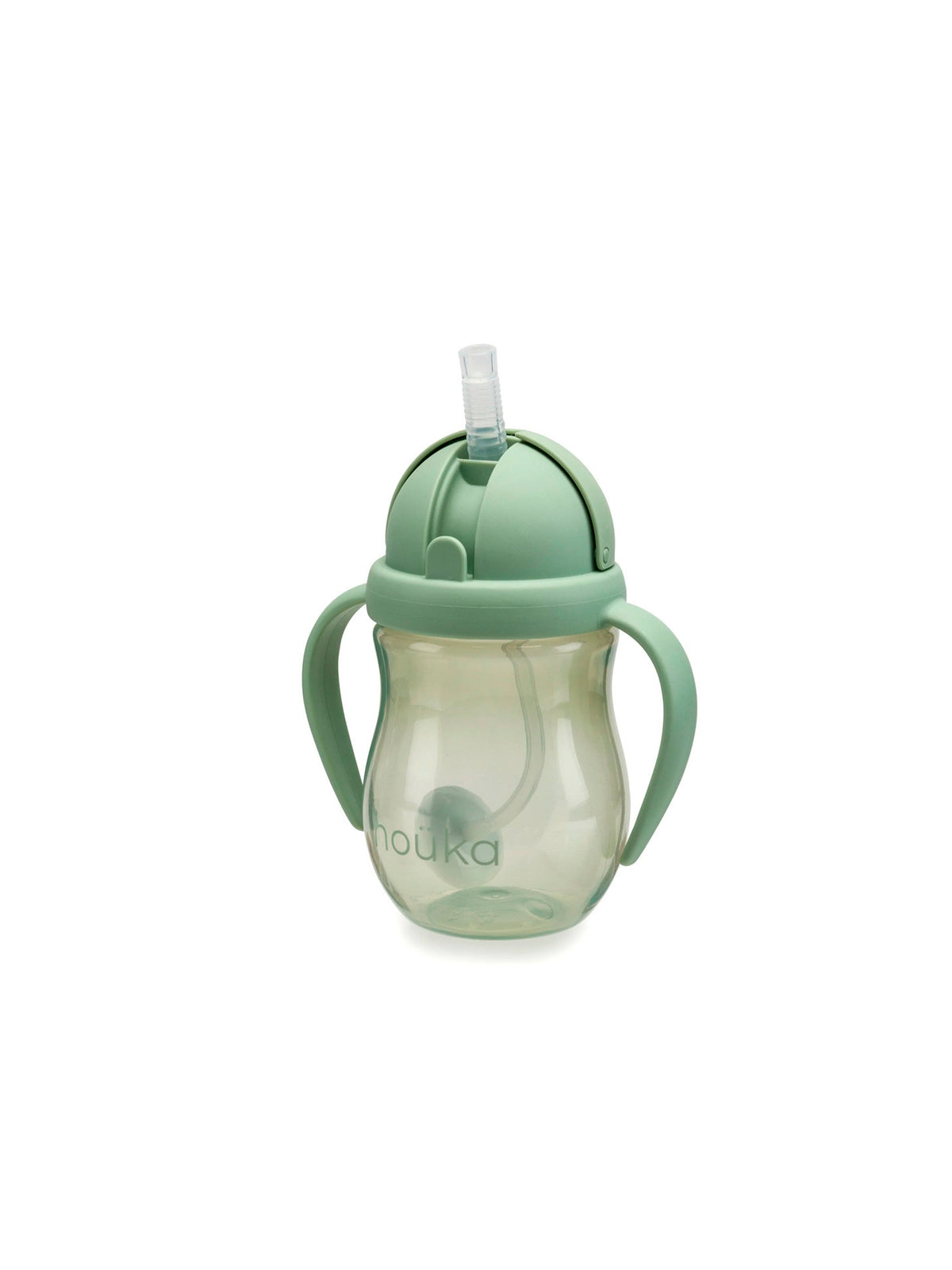 TAZA ANTIDERRAME CON PAJITA FLEXIBLE MOSS Noüka KIDSME
