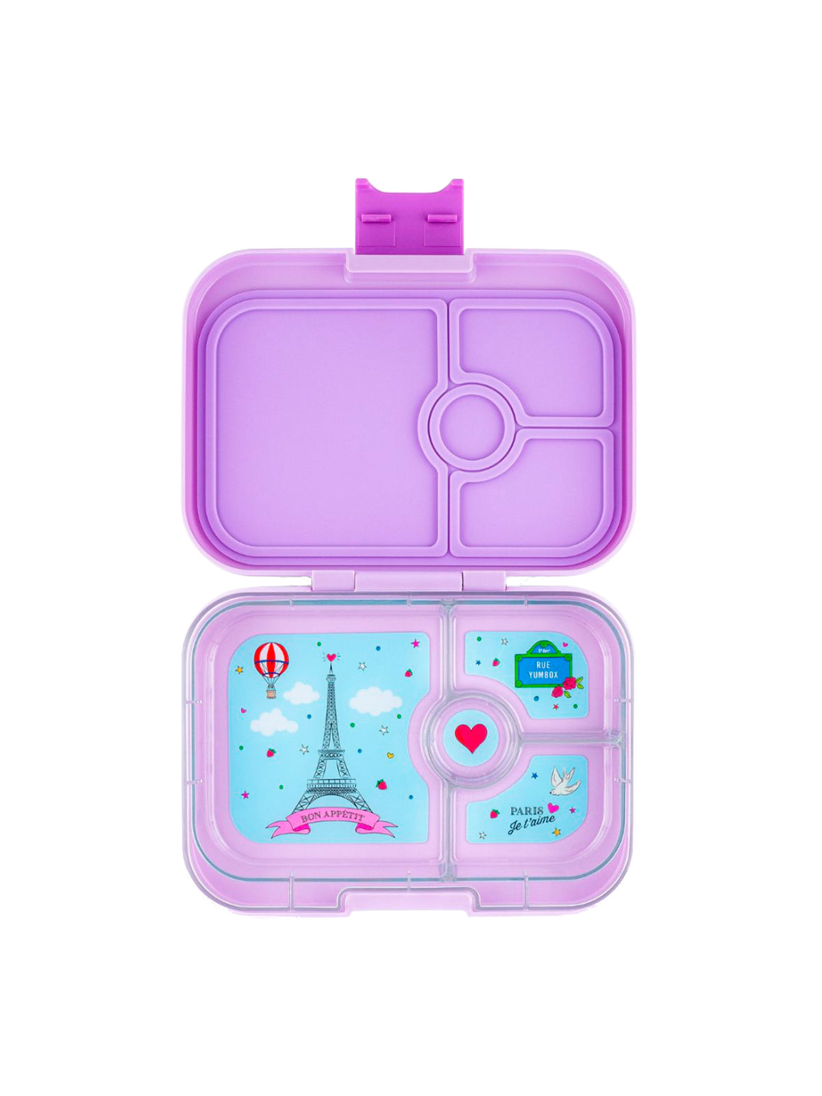 YUMBOX PANINO 4 SECCIONES PURPLE PARIS JE T'AIME Yumbox KIDSME