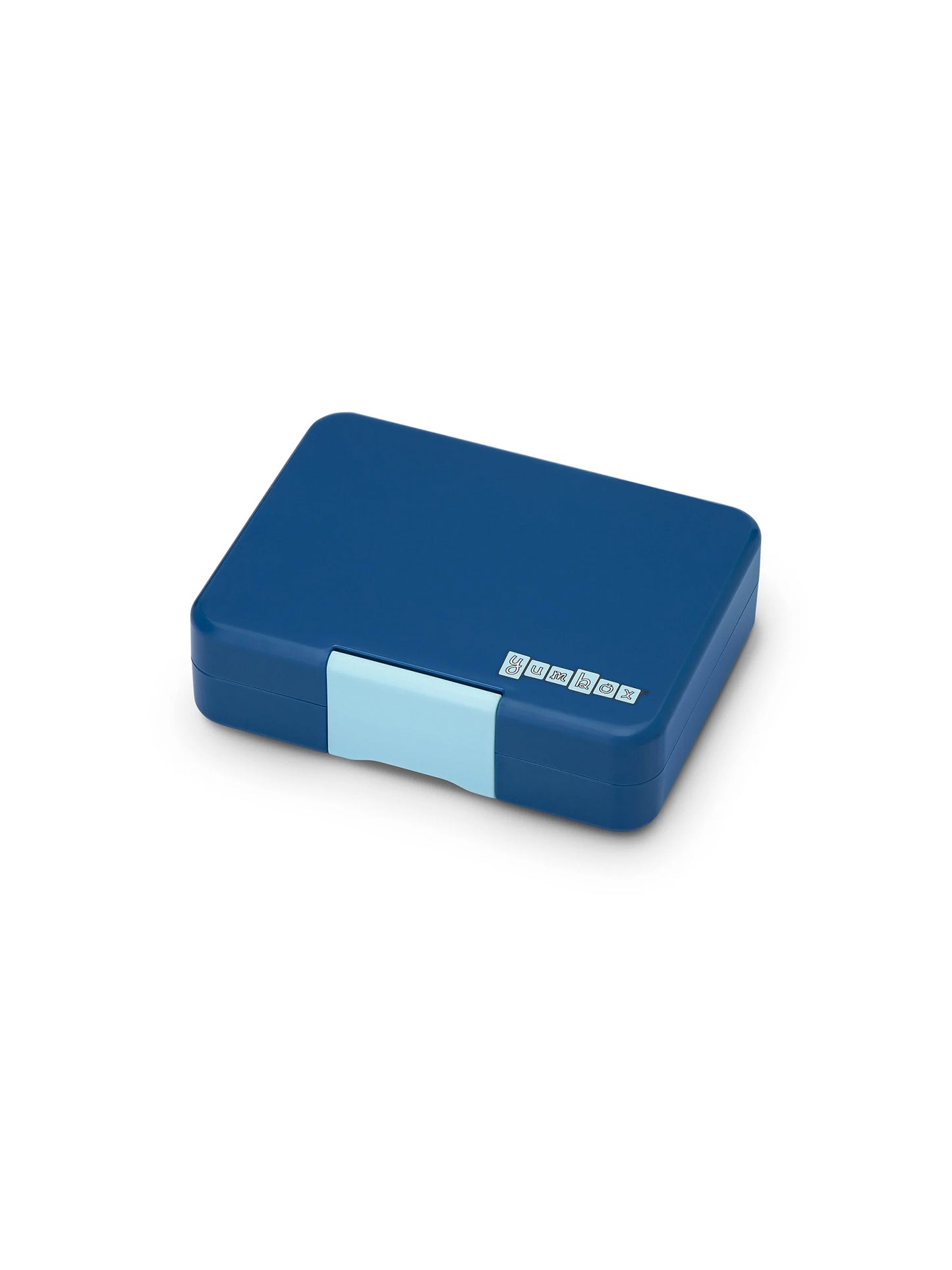 YUMBOX SNACK 3 SECTIONS DINOSAUR BLUE