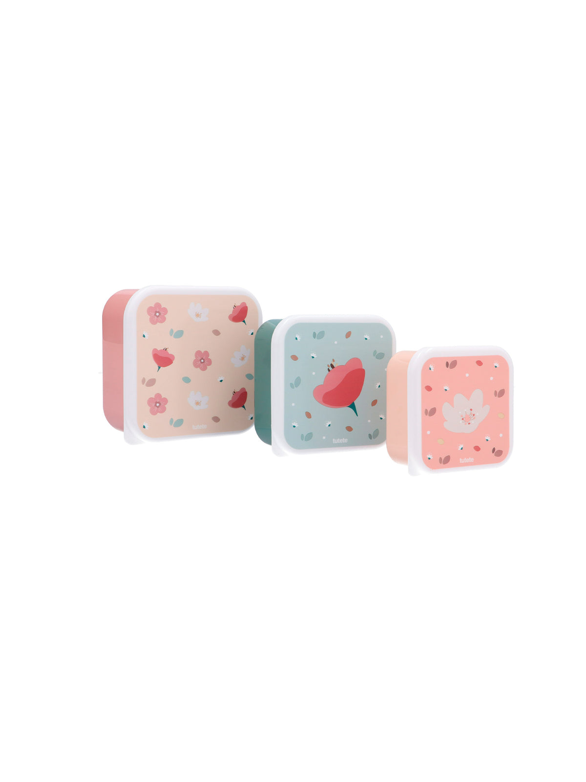 3 TUPPER - CAJA DE ALMUERZO LITTLE GARDEN Tutete KIDSME