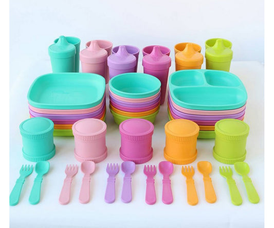 PLATO COMPARTIMENTOS ROSA CLARO Re play KIDSME