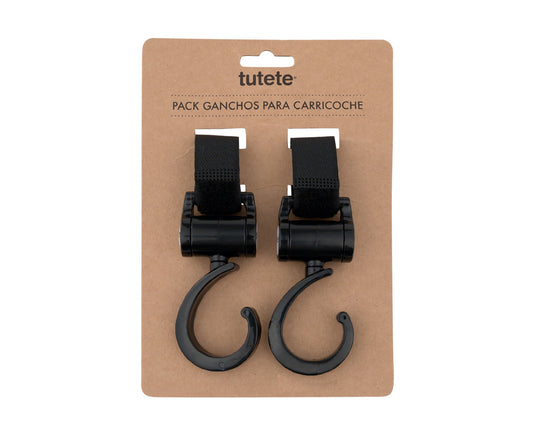 GANCHOS CARRITO NEGROS Tutete KIDSME