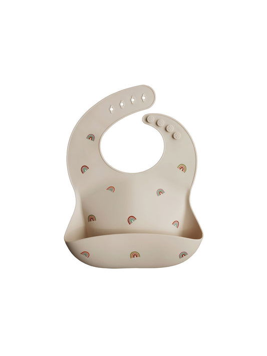 BABERO SILICONA RAINBOW Mushie KIDSME