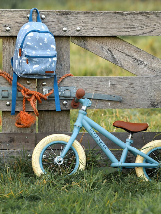 BICICLETA DE EQUILIBRIO AZUL Little dutch KIDSME