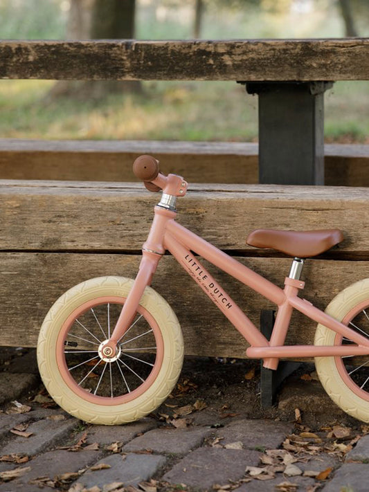 BICICLETA DE EQUILIBRIO ROSA Little dutch KIDSME