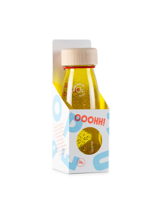 BOTELLA SENSORIAL AMARILLA Petit Boum KIDSME