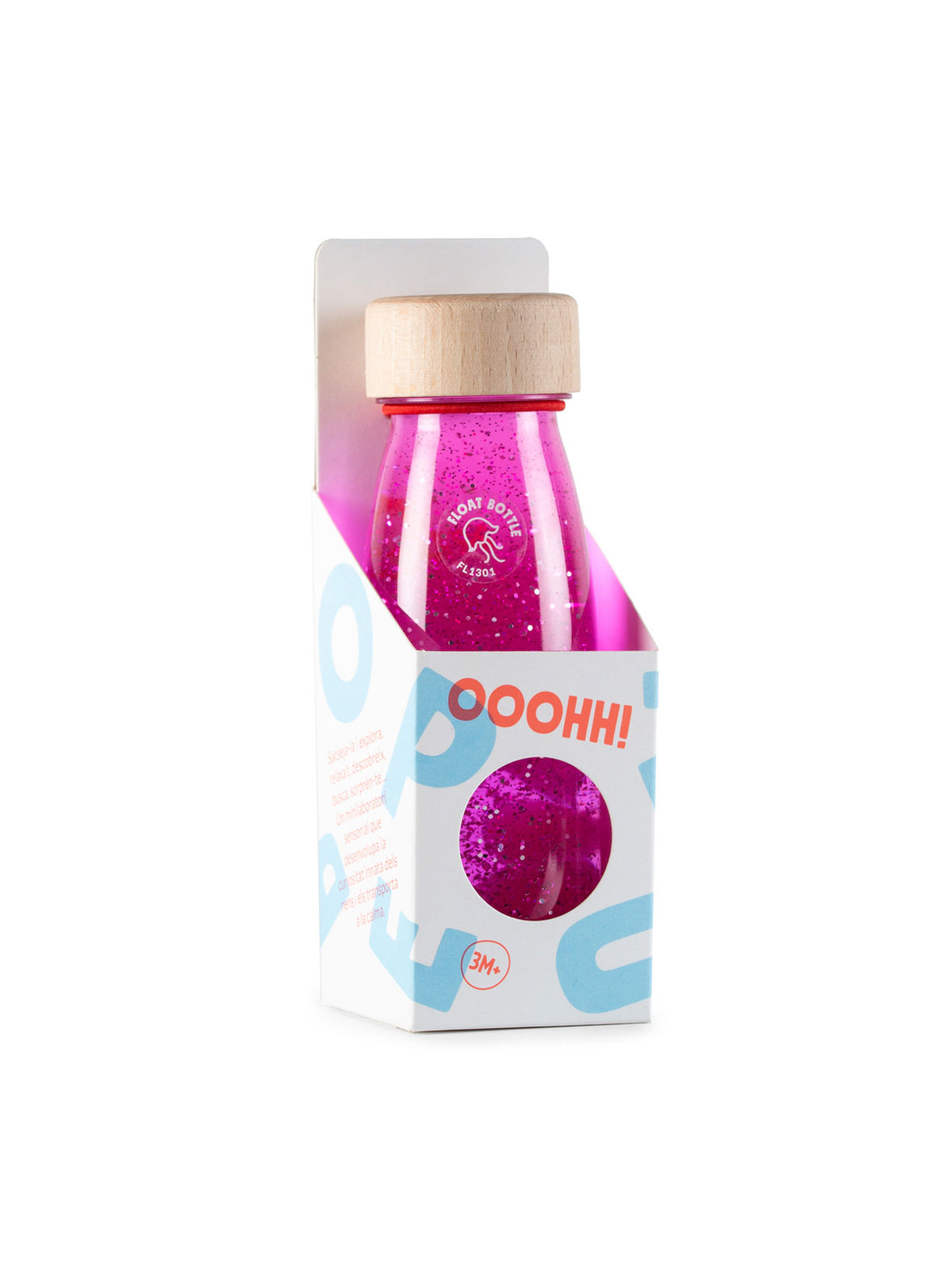 BOTELLA SENSORIAL ROSA Petit Boum KIDSME
