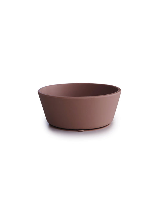 BOL SILICONA CON VENTOSA CLOUDY MAUVE Mushie KIDSME