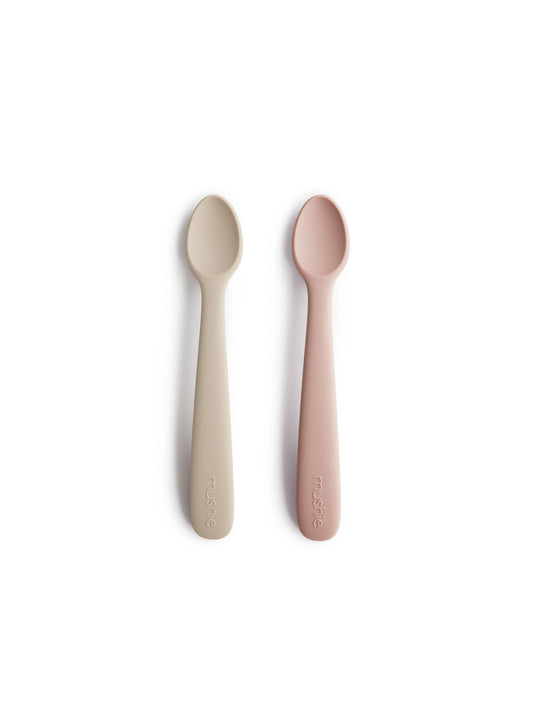 CUCHARAS BABY BLUSH/SHIFTING SAND Mushie KIDSME