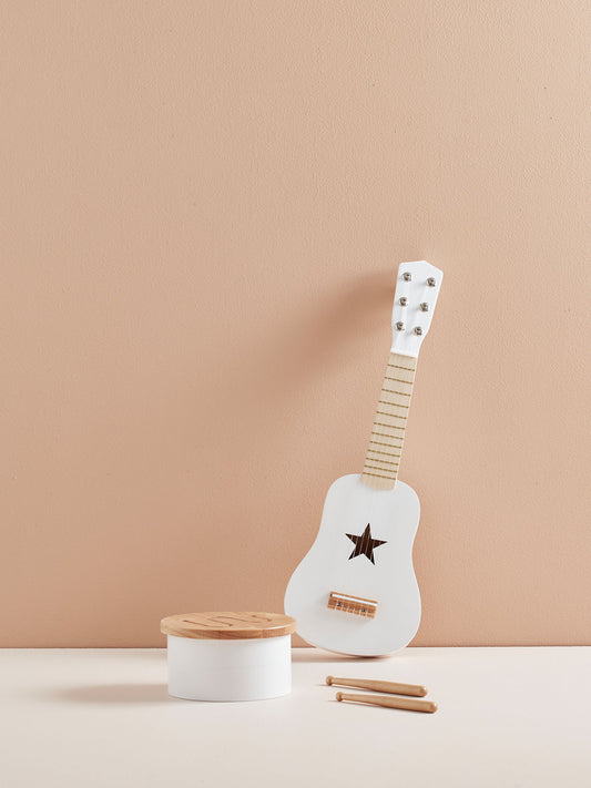 GUITARRA MADERA BLANCA Kids Concept KIDSME