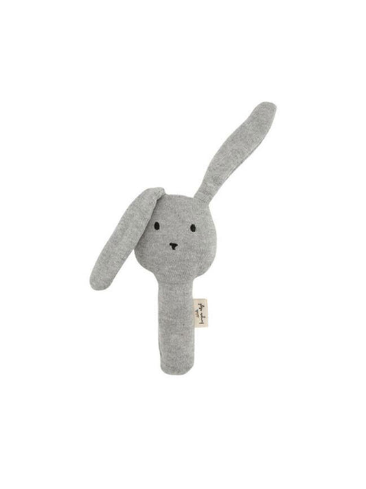 SONAJERO RABBIT GRIS ALGODÓN ORGÁNICO Konges Slojd KIDSME