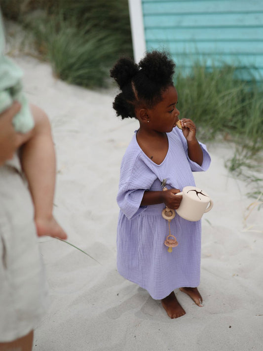 TAZA PARA SNACKS SHIFTING SAND Mushie KIDSME