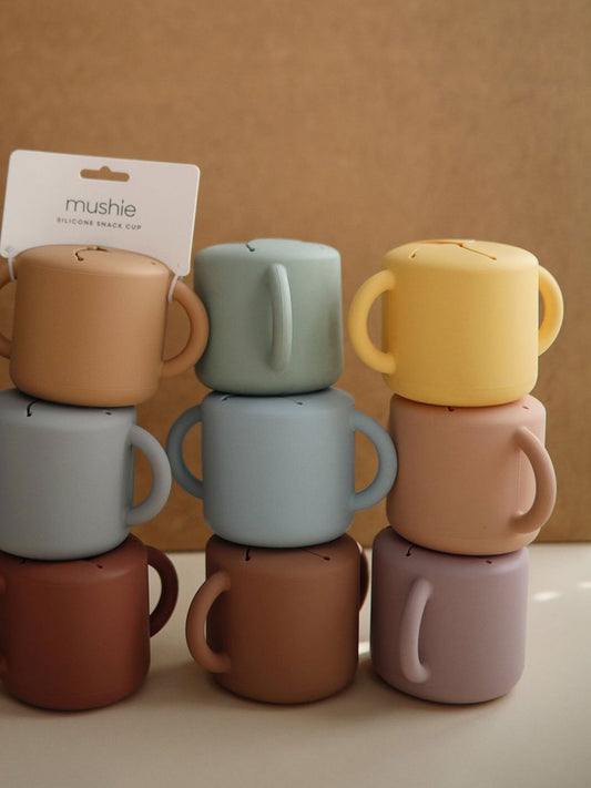 TAZA PARA SNACKS STONE Mushie KIDSME