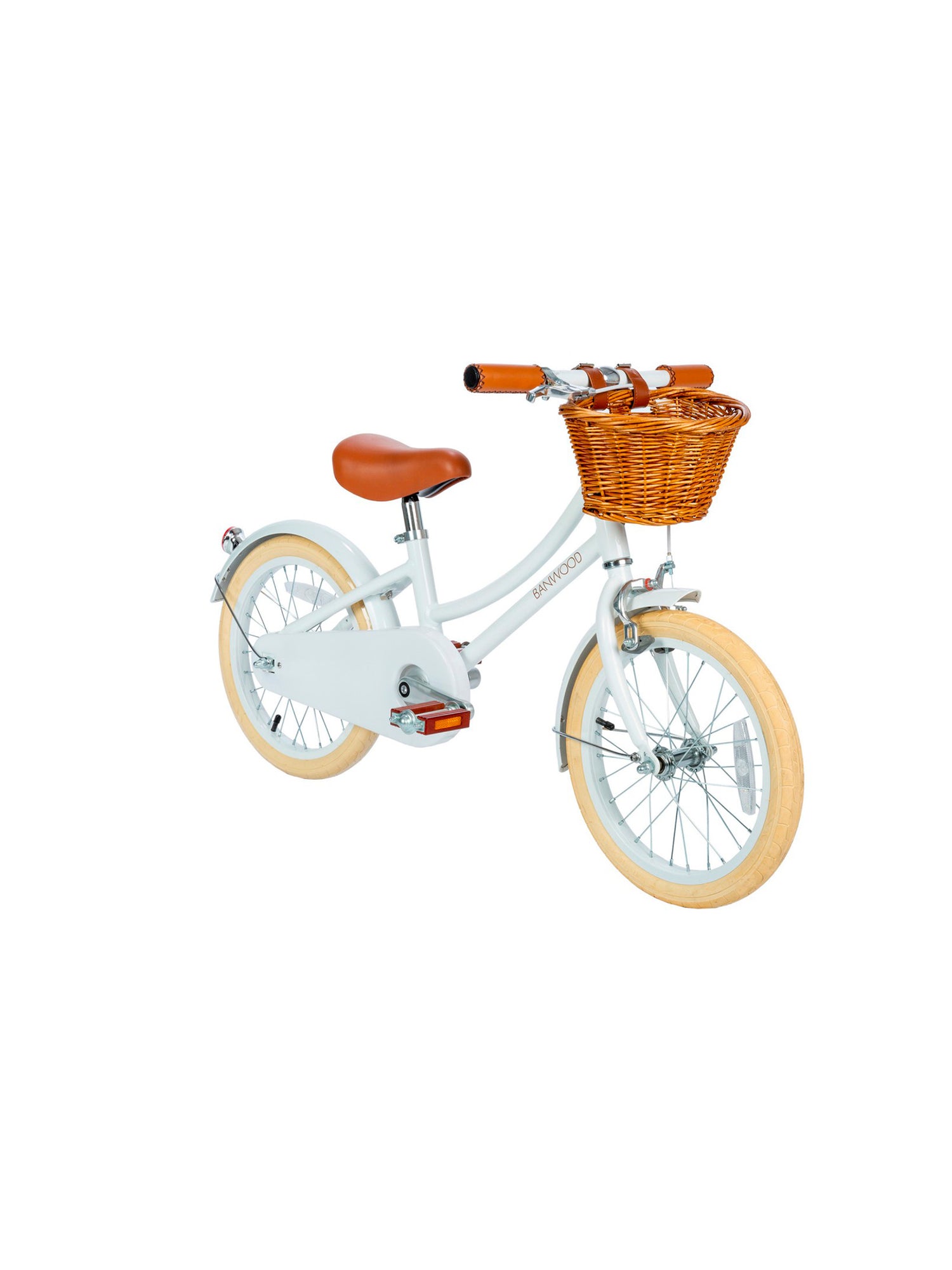 Bicicleta clássica com pedais brancos - BANWOOD / KIDSME – Kidsme Store