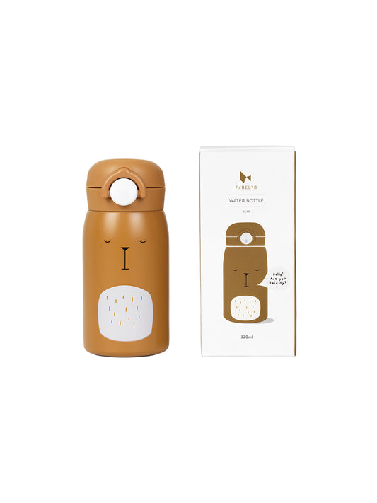 BOTELLA TÉRMICA BEAR OCHRE Fabelab KIDSME