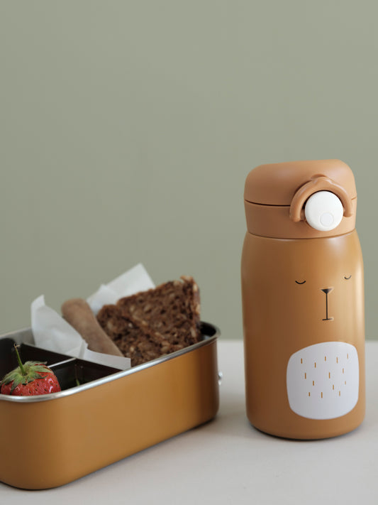 BOTELLA TÉRMICA BEAR OCHRE Fabelab KIDSME
