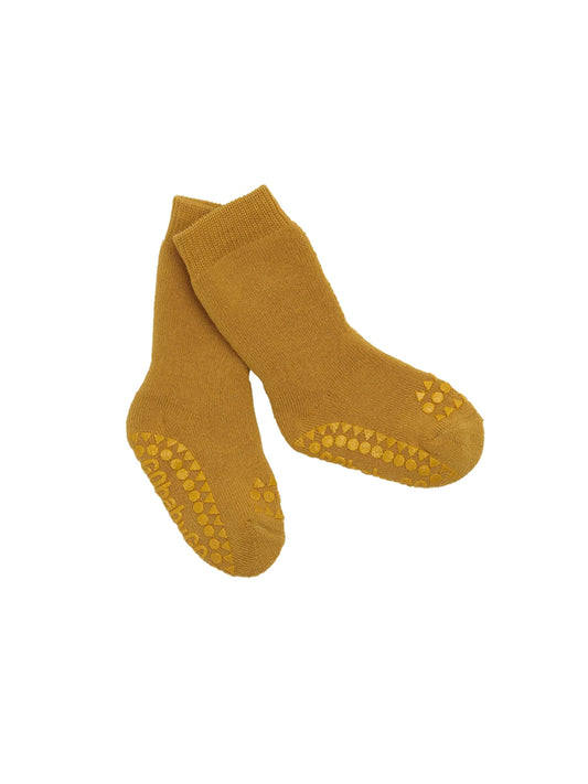 CALCETINES SUELA ANTIDESLIZANTE MOSTAZA Kidsme Store KIDSME