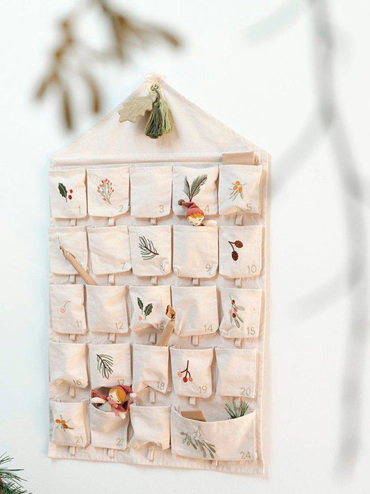 CALENDARIO ADVIENTO DE PARED YULE GREENS Fabelab KIDSME