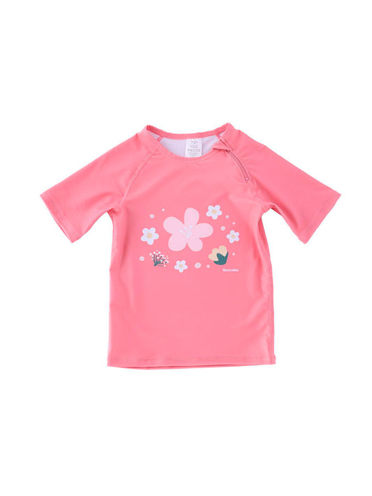CAMISETA PROTECCIÓN SOLAR FLOWERS Monneka KIDSME