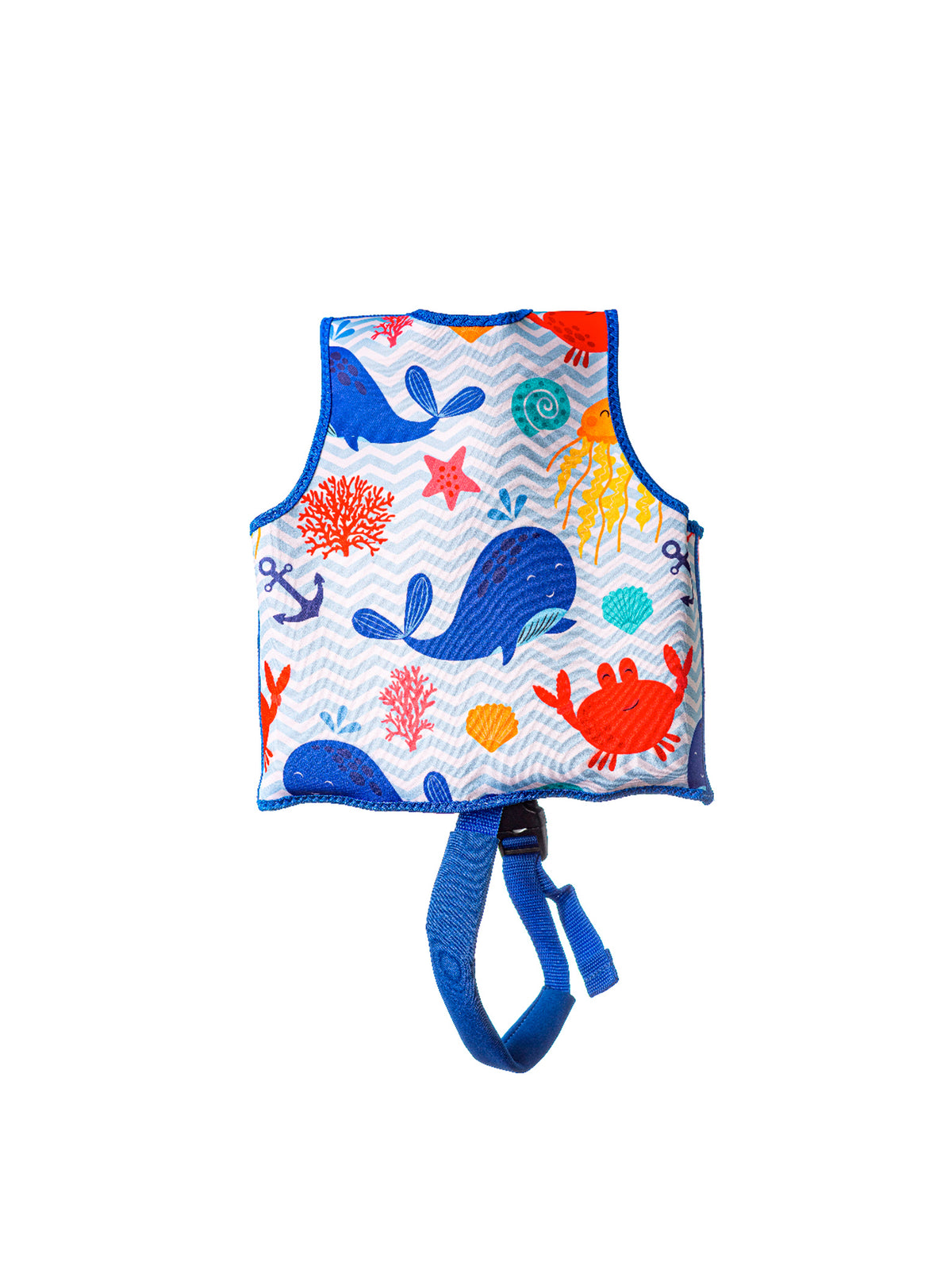 CHALECO FLOTADOR BALLENAS 1-2 AÑOS Mundo Petit KIDSME