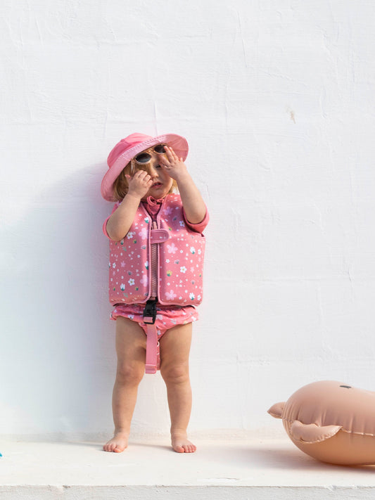 CHALECO FLOTADOR FLOWERS 1-3 AÑOS Monneka KIDSME