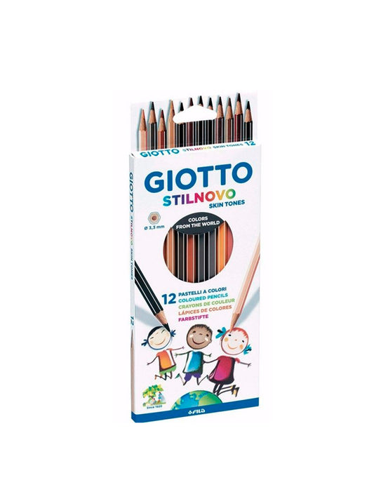 LÁPICES DE COLORES PIEL Giotto KIDSME