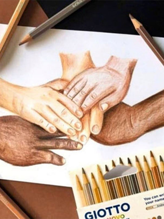 LÁPICES DE COLORES PIEL Giotto KIDSME