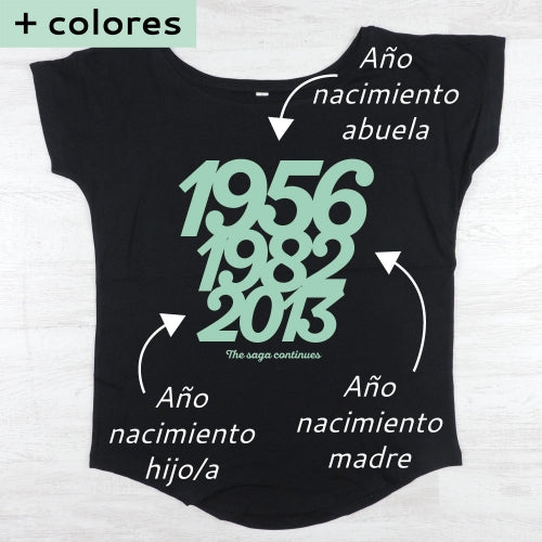 Camiseta para mama - 3 fechas Kidsme Store KIDSME