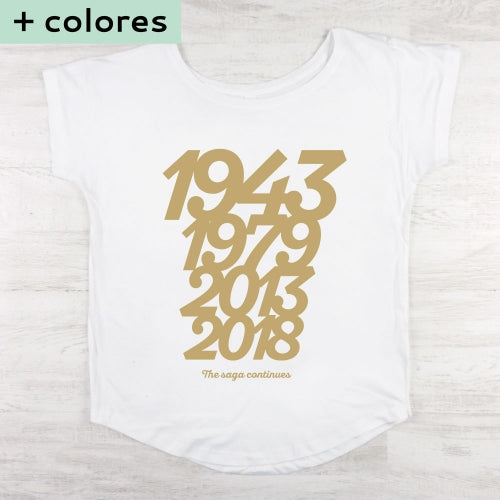 Camiseta para mama - 4 fechas Kidsme Store KIDSME