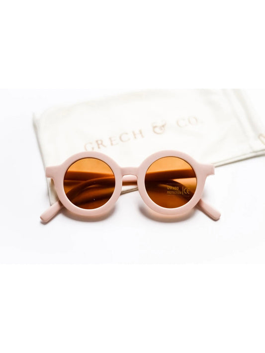 GAFAS DE SOL SOSTENIBLES SUNNIES SHELL ROSA Grech & Co. KIDSME
