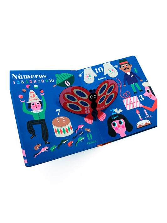 LIBRO NÚMEROS,COLORES,CONTRARIOS, FORMAS ¡Y YO! Combel KIDSME