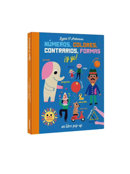 LIBRO NÚMEROS,COLORES,CONTRARIOS, FORMAS ¡Y YO! Combel KIDSME