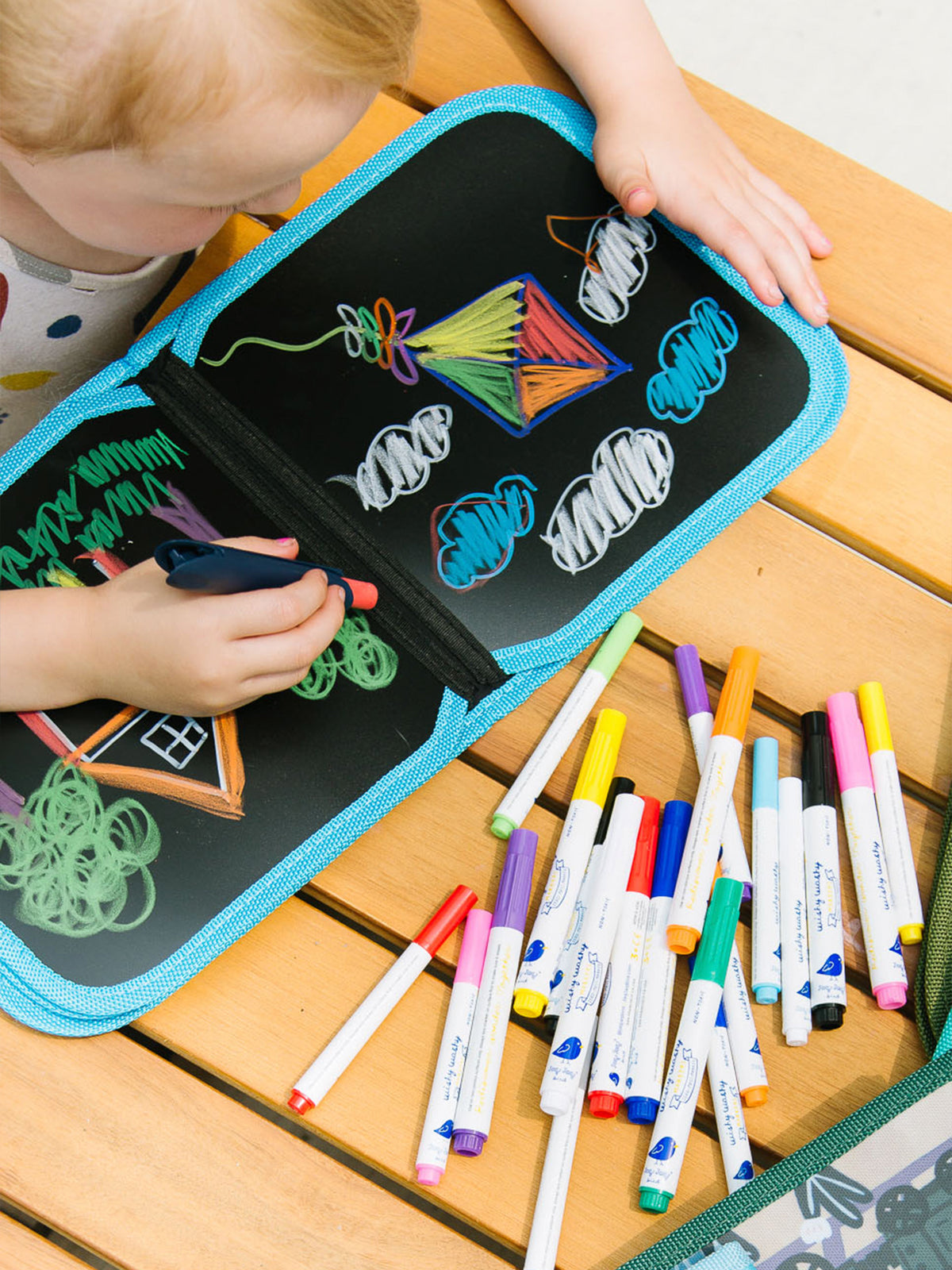 9 ROTULADORES PIZARRA/VENTANAS BTBOX KIDSME