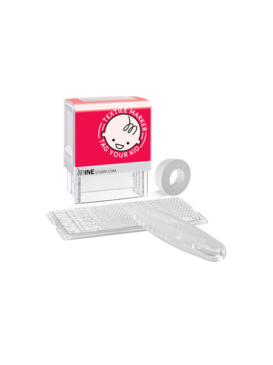 SELLO CONFIGURABLE PARA MARCAR ROPA Y OBJETOS Mine KIDSME