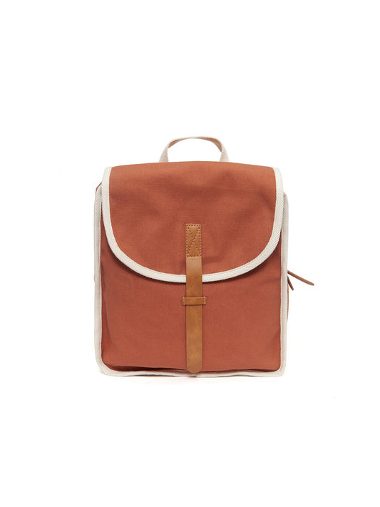 MOCHILA ALGODÓN BAKED CLAY Petit Monkey KIDSME